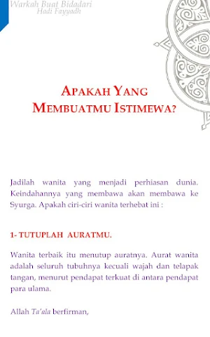 Warkah Buat Bidadari - Novel Screenshot 2