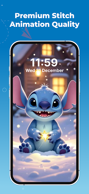 Stitch 4K Live Wallpaper Lilo Screenshot 3