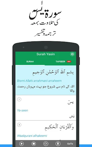 Surah Yasin Urdu Translation Screenshot 0