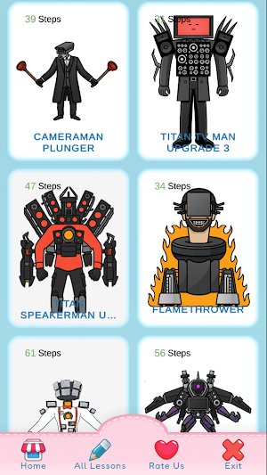 How to draw skibibi Screenshot 3