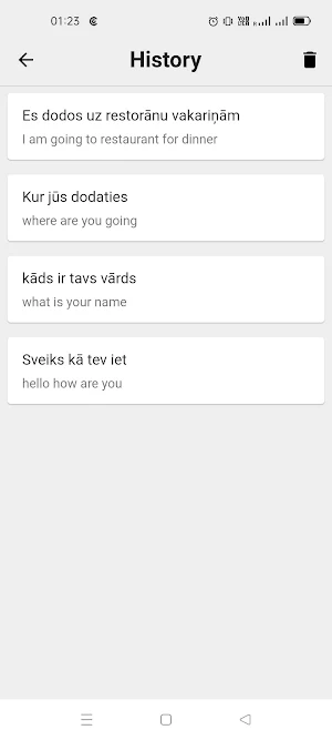 Latvian To English Translator Screenshot 2
