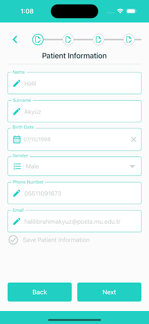 Onam Form Screenshot 1