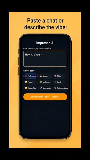 Impresso AI: Smart Chat Reply Screenshot 0