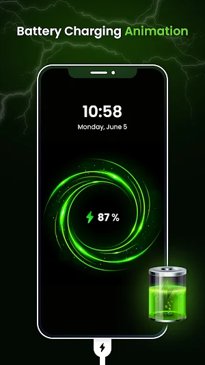Battery Charging Animation Screenshot 1