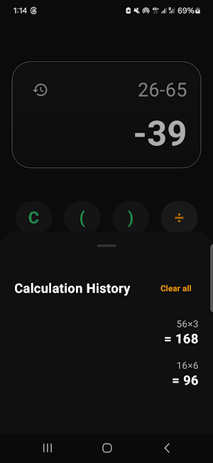 Calculator Ownkey Screenshot 2