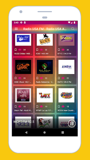 Radio USA FM - Radio USA App: American Radio Live Screenshot 0