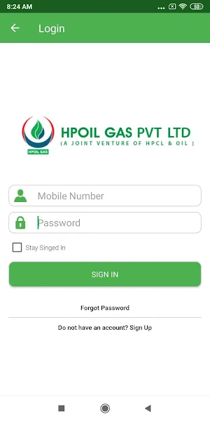 My HPOIL GAS App Screenshot 0