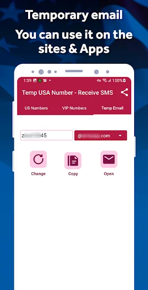 Temp USA Number - Receive SMS Screenshot 3