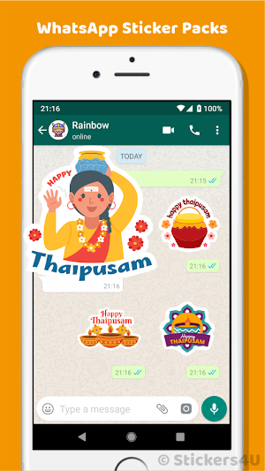 Happy Thaipusam Stickers Vol.2 Screenshot 1