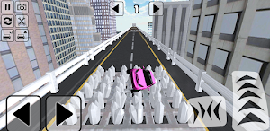 Car vs spike drive crash test Screenshot 1