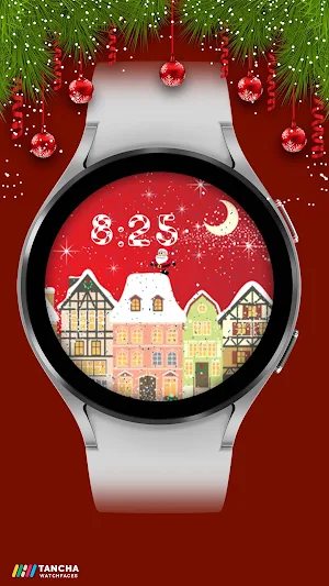 Tancha Xmas Watch Face Screenshot 1