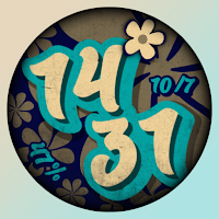 [69D] Flower Power watch face