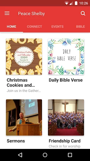 Peace Shelby App Screenshot 0