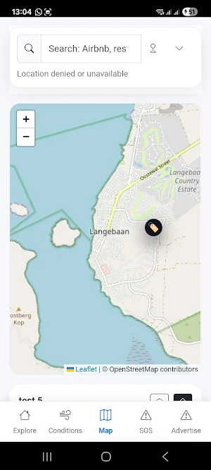 LangebaanApp Screenshot 2