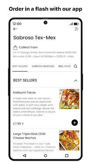Sabroso Tex-Mex Screenshot 0