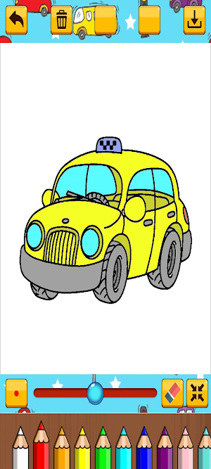 Classic Car Coloring Screenshot 3