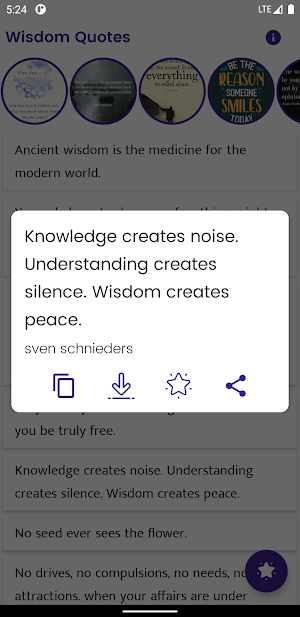 Wisdom Quotes and Sayings Screenshot 1
