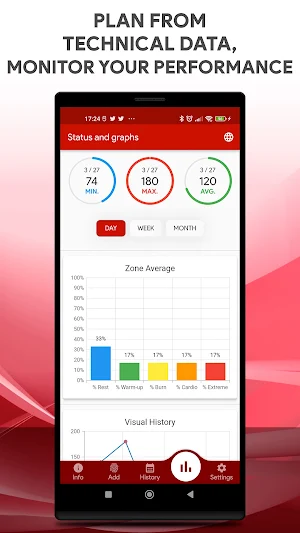 Heart rate Monitor App | HRM Screenshot 1