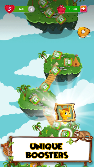 Jungle Villa: Match Jewels App Screenshot 1