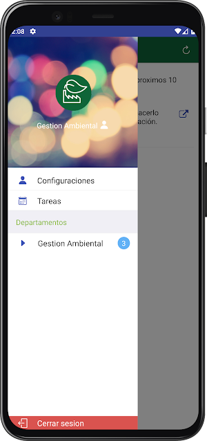 Gestion Ambiental Screenshot 1