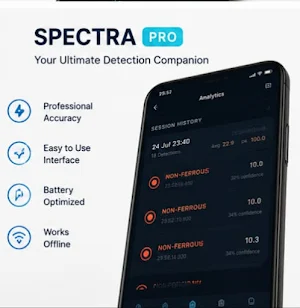 Spectras EMF Detector Pro Screenshot 0