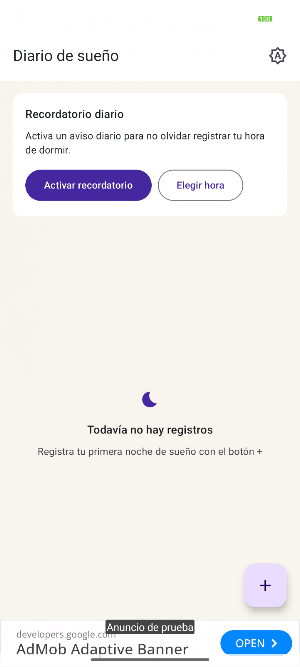 Diario de Sueno Screenshot 0