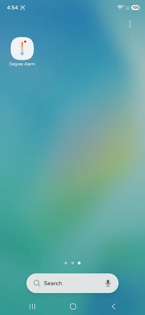 Degree Alarm Screenshot 0