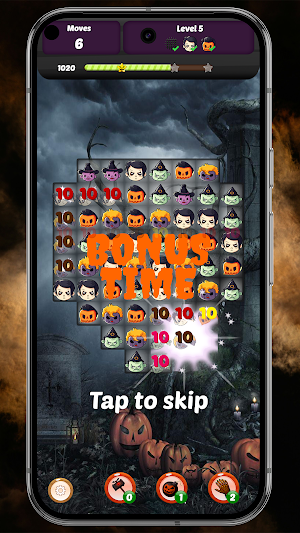Halloween Match 3 Game Screenshot 0