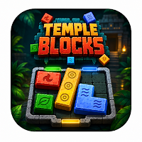 Temple blocks 3d