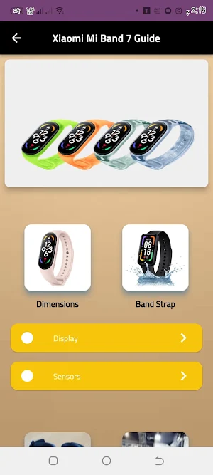 XIAOMI MI BAND 7 GUIDE Screenshot 1