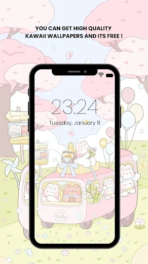 Kawaii Wallpaper HD 4K Screenshot 0
