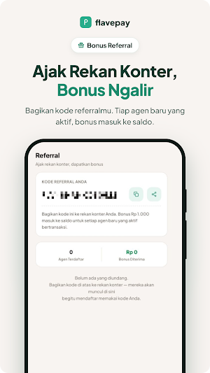 Flavepay - Agen Pulsa & PPOB Screenshot 2