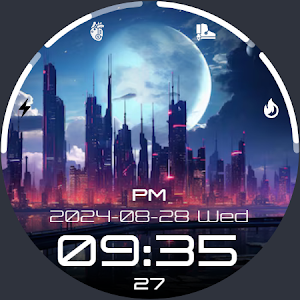Sci-Fi City Futuristic Face Screenshot 3