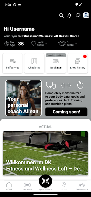 DK Fitness Studios Screenshot 1