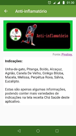 Chá Saúde Screenshot 3