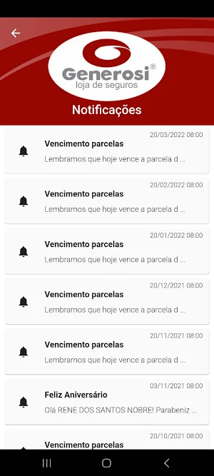 Generosi Seguros Screenshot 3