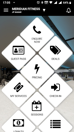 Meridian Fitness Screenshot 1