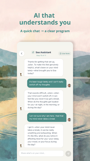 Soa: Sleep, Anxiety & Breath Screenshot 1
