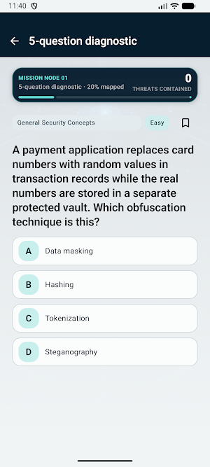 Cybersecurity Exam Prep Screenshot 2