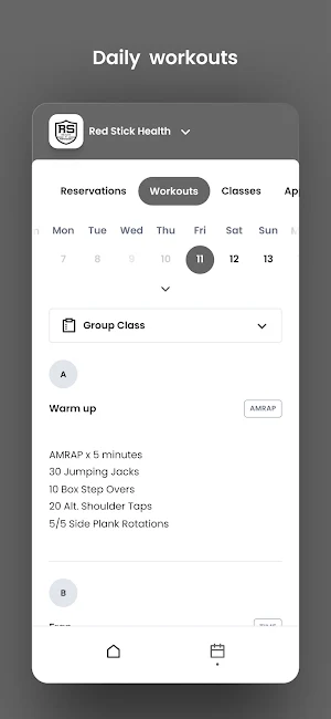 Red Stick Health + Performance Screenshot 3