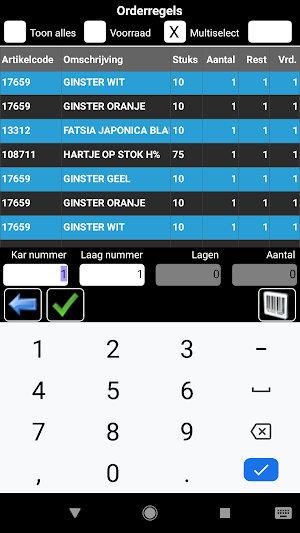 Nevolution Uitgangscontrole Screenshot 3