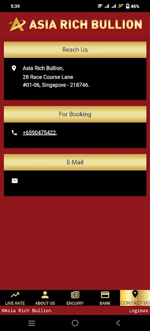Asia Rich Bullion Screenshot 3