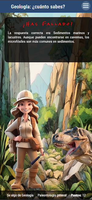Desafío Geológico Screenshot 3