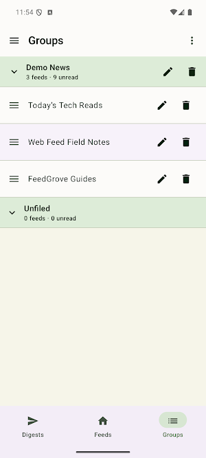 FeedGrove - RSS Feed Reader Screenshot 3