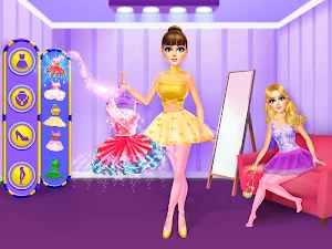 Dancing Ballerina Ballet Dress Up Fashion Screenshot 2