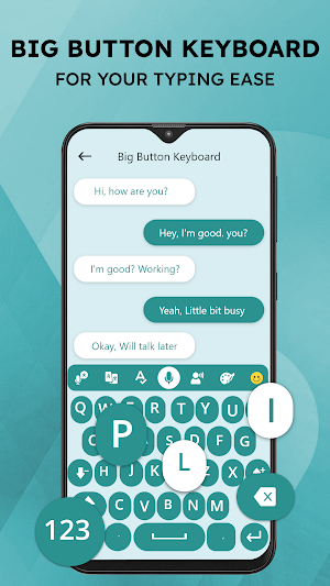 BIG Keys Keyboard: Big Keypad Screenshot 0
