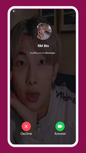 RM Bts Call Simulator Screenshot 2