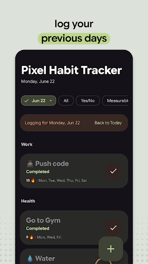 Pixel Habit Tracker Screenshot 3