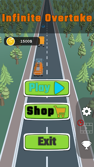 Infinite Overtake Traffic Race Screenshot 0