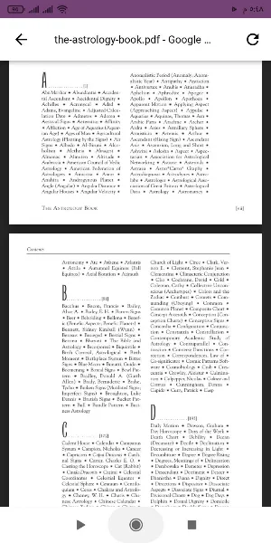 The Astrology Book Screenshot 1